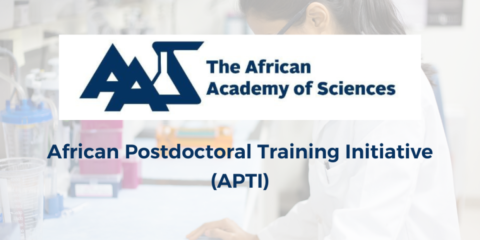 Postdoctoral Training Initiative (APTI)Fellowships for African Scientists 2022