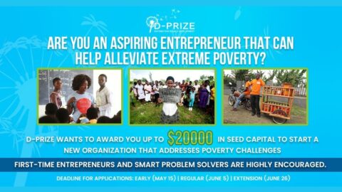 D-Prize Challenge for Aspiring Entrepreneurs 2022 (Up to $20,000)