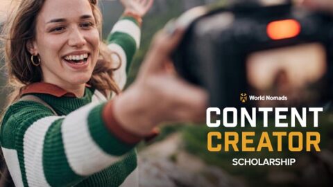 World Nomads Content Creator Scholarship 2022 (Worth up to $5,000)