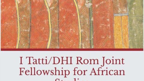 I Tatti/DHI RomJoint Fellowship for African Studies 2023-2024