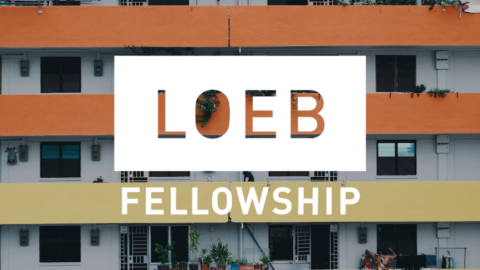 LOEB Fellowship at Harvard Graduate School of Design 2023-2024 ($55,500 stipend)