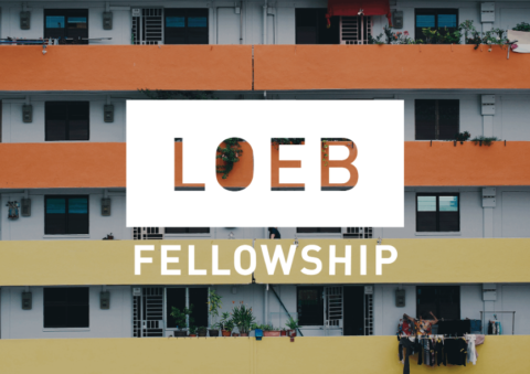 LOEB Fellowship at Harvard Graduate School of Design 2023-2024 ($55,500 stipend)