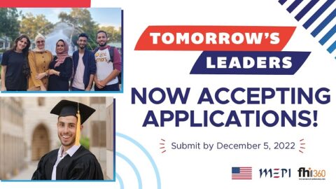 Tomorrow’s Leaders Graduate Students Program (TLG) to study at AUC 2023