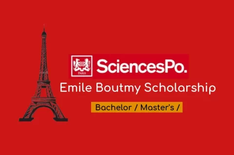 THE ÉMILE BOUTMY SCHOLARSHIP 2022