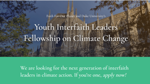 Youth Interfaith Leaders Fellowship on Climate Change 2023