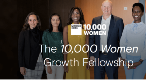 Goldman Sachs 10,000 Women Growth Fellowship 2022