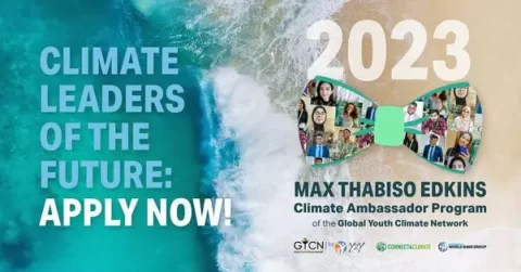 Max Thabiso Edkins Climate Ambassador Program 2023