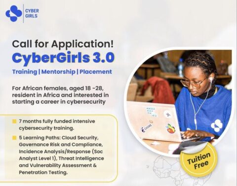 Closed: CyberGirls Fellowship Program for Young Women and Girls 2023