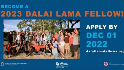 Closed: Dalai Lama Fellowship for young social innovators 2023