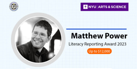 Matthew Power Literary Reporting Award 2023 (Up to $16,000)