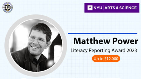 Matthew Power Literary Reporting Award 2023 (Up to $16,000)
