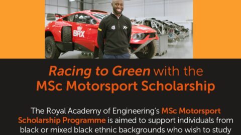 MSc Motorsport Scholarship Programme 2023(Up to £25,000)