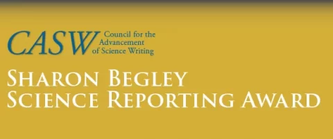 Sharon Begley Science Reporting Award 2023 For Journalists (Up to $20,000 Prize)