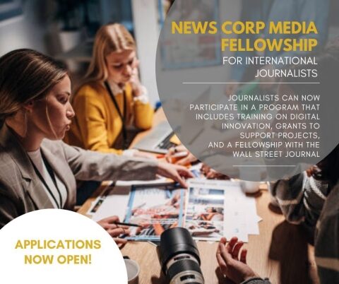 Closed: News Corp Media Fellowship for Digital Innovation (2023)