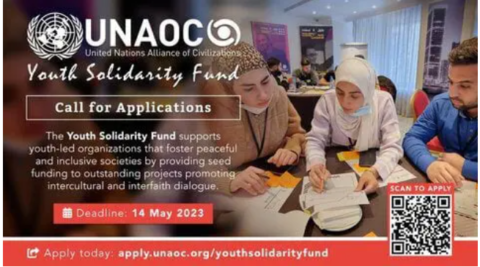 Closed: United Nations Alliance of Civilizations (UNAOC) Youth Solidarity Fund (2023)