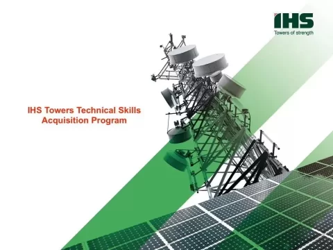 IHS Towers Technical Skills Acquisition Program (TSAP) 2023