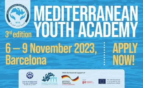 Union of the Mediterranean (UfM) Mediterranean Youth Academy 2023 (Fully Funded to Barcelona, Spain)