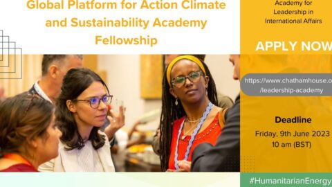 Global Platform for Action Climate and Sustainability Academy Fellowship 2023/2024