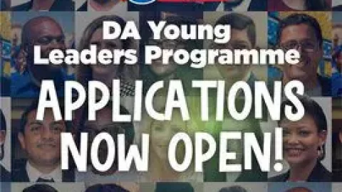 Democratic Alliance (DA) Young Leaders Programme 2024 for young South Africans.