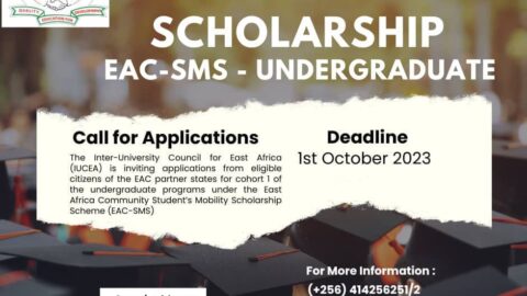 East Africa Community Student’s Mobility Scholarship Scheme 2023/2024
