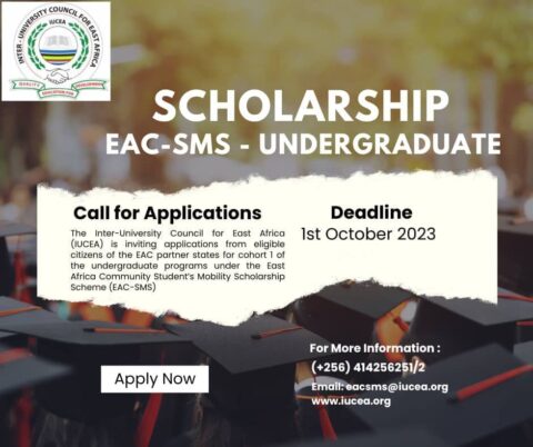 East Africa Community Student’s Mobility Scholarship Scheme 2023/2024