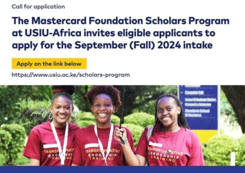 USIU-Africa Mastercard Foundation Scholars Program (2024) (Fully Funded)