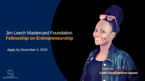 Jim Leech Mastercard Foundation Fellowship on Entrepreneurship (2024)
