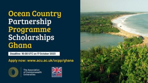 Ocean Country Partnership Programme Scholarships (2023) (Fully Funded)