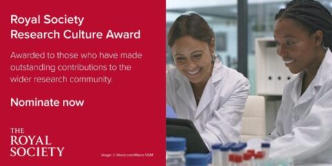 Royal Society Research Culture Award 2024 (£2000 Prize)