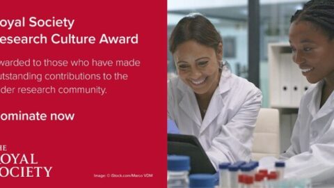 Royal Society Research Culture Award 2024 (£2000 Prize)