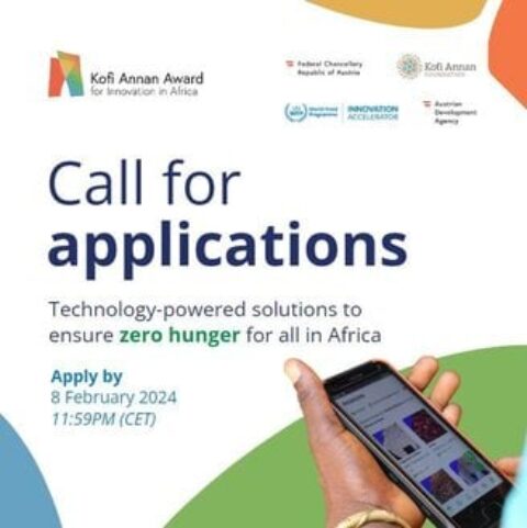 Kofi Annan Award For Innovation In Africa (2024) For Social Entrepreneurs