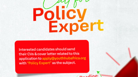 Call for Consultant: Policy Expert