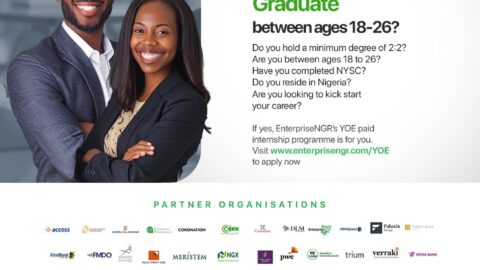 Paid Graduate Internship for Young Nigerians- Youth of Enterprise(YOE) Cohort V