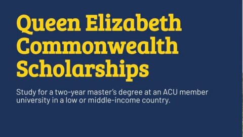 Queen Elizabeth Commonwealth Scholarships (QECS) 2025 For Master’s degree study in a low or middle-income commonwealth country. (Fully Funded)