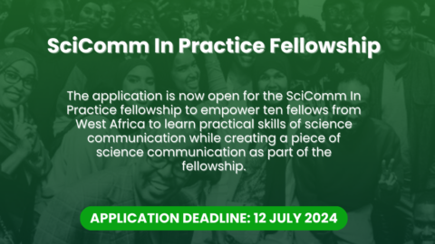 SciComm In Practice Fellowship (2024)