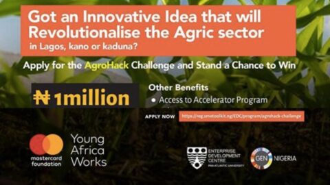 AgroHack Challenge (2024) for young Nigerian Agriculture Entrepreneurs.