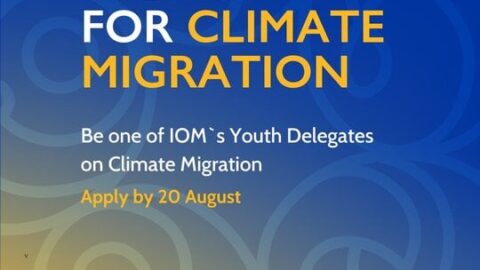 Call for young Changemakers: United Nations IOM COP29 Youth Delegates on Climate Migration.