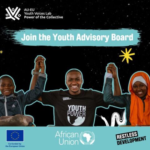 Apply to become a Youth Advisory Board Member of AU-EU Youth Voices Lab – Power of the Collective.