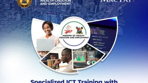 Lagos State Specialized ICT Training with International Certification.