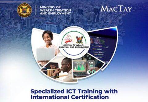 Lagos State Specialized ICT Training with International Certification.