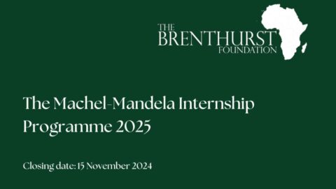 The Brenthurst Foundation Machel-Mandela Internship Programme 2025