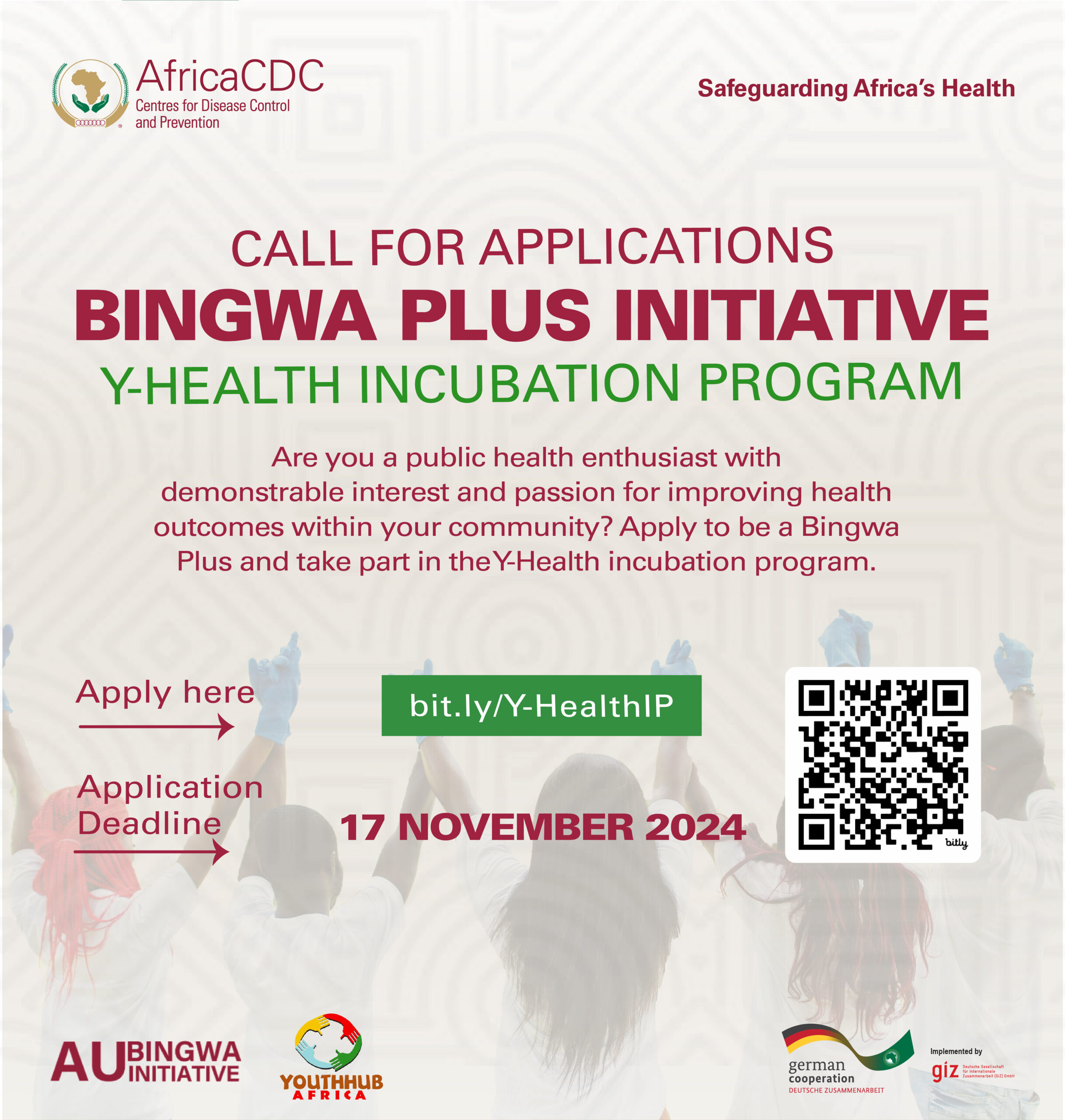 Call For Applications: Y-Health Incubation Program