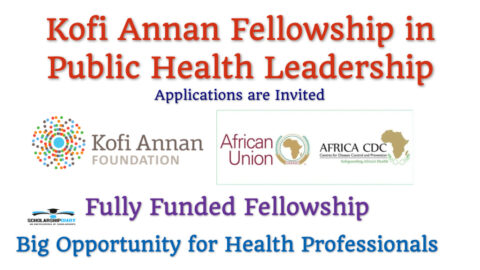 AfricaCDC-Kofi Annan Global Health Leadership Fellowship Program (2025) (Fully Funded)