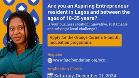 Orange Corners Nigeria Incubation Programme Cohort 12.