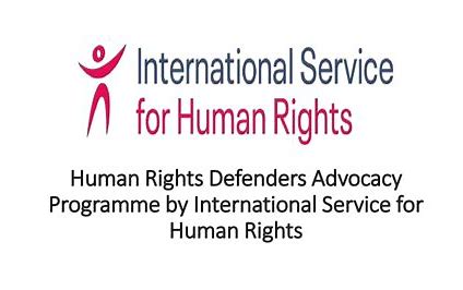 ISHR Human Rights Defenders Advocacy Program 2025 for Human Rights Defenders (Scholarships Available)