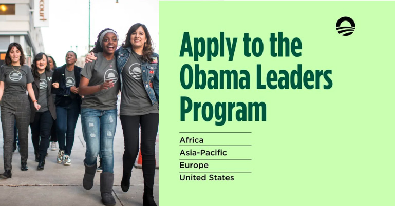 Obama Foundation’s Africa Leaders Program (2025/2026).