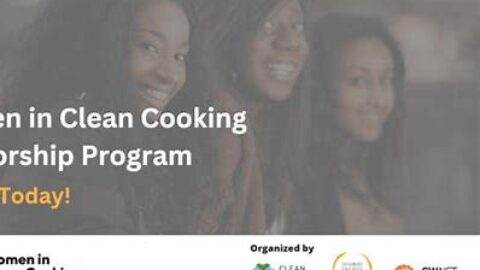 GWNET Women in Clean Cooking Mentorship Program 2025 for women in the clean cooking sector.