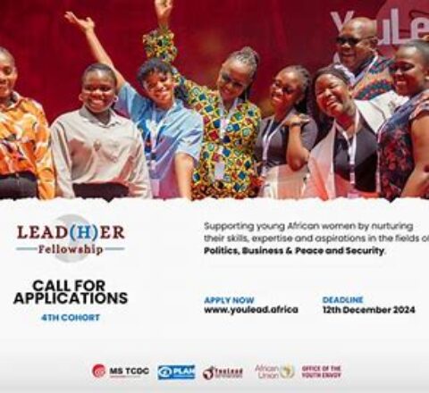 Lead(H)er Fellowship 2025 for Young African Women (Cohort 4)