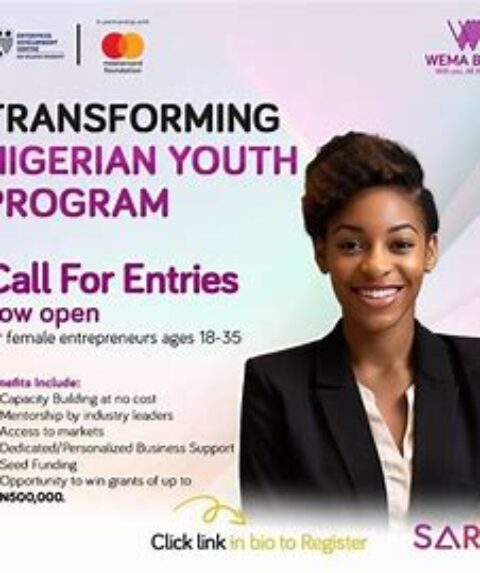 SARA BY WEMA Transforming Nigerian Youths Program 2025