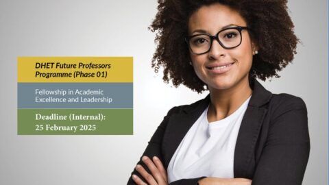 DHET Future Professors Programme 2025 for early and mid-career academics 